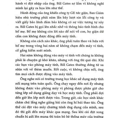 Chiêu Bài Quản Lý Vàng Của Bill Gates