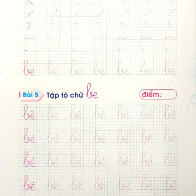 Tập Tô Chữ Cái Dành Cho 5-6 Tuổi (Tủ Sách Mầm Non Chăm Học)