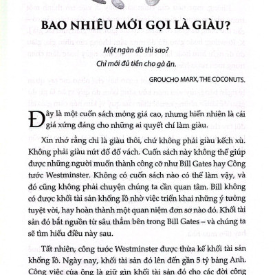 Tôi Nói Về Giàu Có - Tri Thức Tinh Lọc Từ Một Trong Những Doanh Nhân Tự Thân Giàu Có Nhất Nước Anh