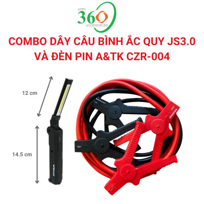 Bộ 2 Dây Câu Bình Ắc Quy  Blaupunkt JS 3.0