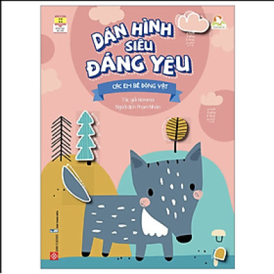 Dán Hình Siêu Đáng Yêu - Các Em Bé Động Vật