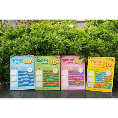 Tập vẽ tranh 3D, khơi nguồn sáng tạo