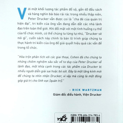 Thực Hành Drucker - Giải Quyết 40 Vấn Đề Của Quản Trị Hiện Đại