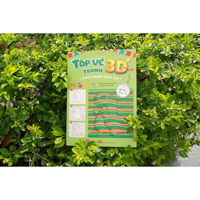 Tập vẽ tranh 3D, khơi nguồn sáng tạo