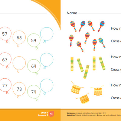 Doodle Town Level 3 Math Skills Pad 2nd Edition