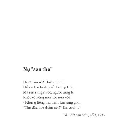 Sách - Tủ Sách Văn Học Trong Nhà Trường - Thơ Thâm Tâm