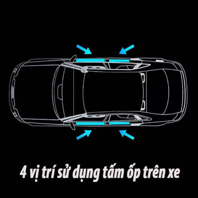 Bộ 4 Miếng Ốp Bậc Chống Xước Cửa Xe Ô Tô - Mẫu Chữ Sport - Chất Liệu Cao Su Dẻo, Băng Dính Chuyển Dụng