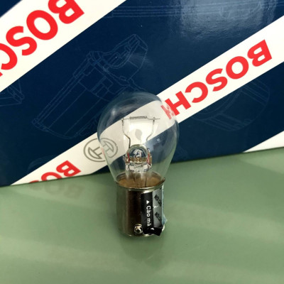 Hộp 10 Bóng Đèn Tín Hiệu Xe Tải Bosch P21W 24V 21W (1 Tim)