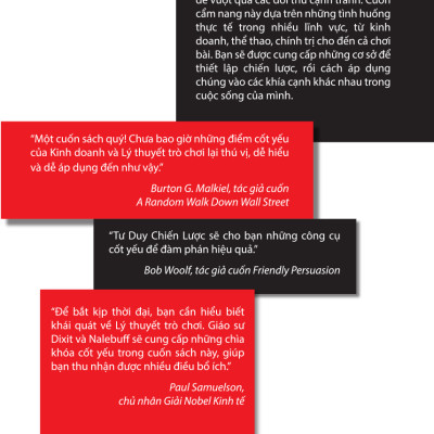 Tư Duy Chiến Lược - Lý Thuyết Trò Chơi Thực Hành