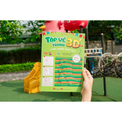 Tập vẽ tranh 3D, khơi nguồn sáng tạo