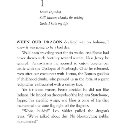 The Trials of Apollo Series #2: The Dark Prophecy