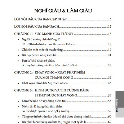 Sức Mạnh Làm Giàu Kỳ Diệu - Nghĩ Giàu & Làm Giàu - Những Nấc Thang Kỳ Diệu Chạm Đến Thành Công Chìa Khóa Thành Công (Napoleon Hill)