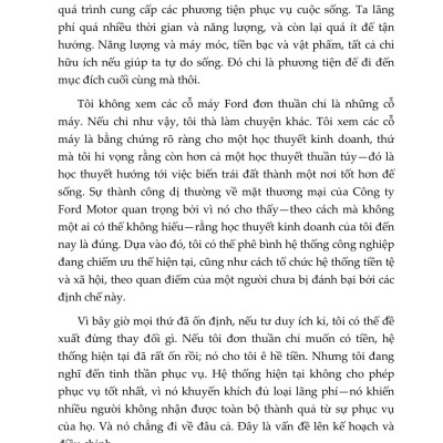 Henry Ford - Tôi Và Ford Motor: Cách Tỉ Phú Henry Ford Điều Hành Ford Motor Từ Thuở Sơ Khai Đến Tầm Thế Giới (Tái Bản 2023)