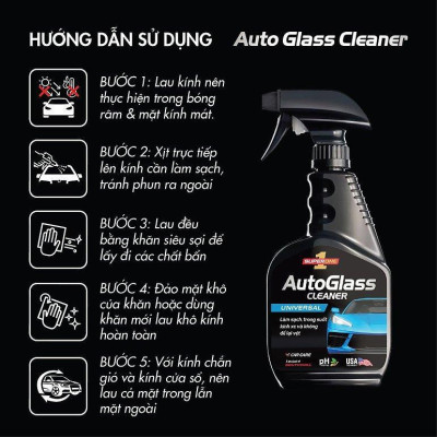 Nước Lau Kính Ô Tô SUPERONE Auto Glass Cleaner - Universal SOUTHWALL A301
