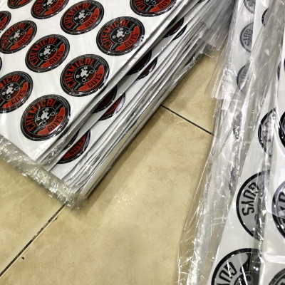 BỘ 6 LOGO DECAL ĐỔ NHỰA CAO CẤP CHEMICAL GUYS QUY CÁCH TRÒN 50MM