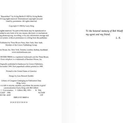 How to Talk to Anyone, Anytime, Anywhere: The Secrets of Good Communication