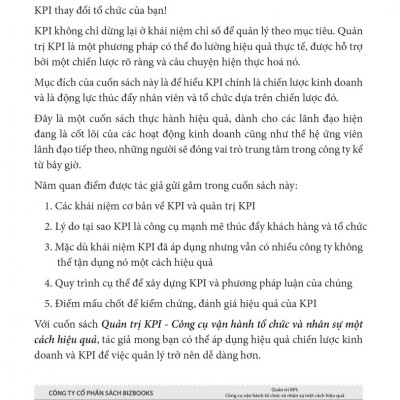 Quản trị KPI: Công cụ vận hành và tổ chức nhân sự một cách hiệu quả