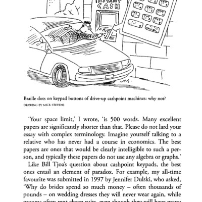 The Economic Naturalist: Why Economics Explains Almost Everything