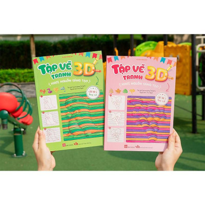 Tập vẽ tranh 3D, khơi nguồn sáng tạo