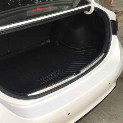 Bộ ốp chống trầy Cốp INOX dành cho xe Hyundai Accent 2019-2020 - Bên trong