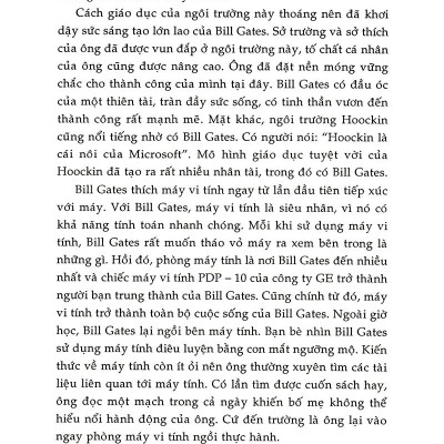 Chiêu Bài Quản Lý Vàng Của Bill Gates