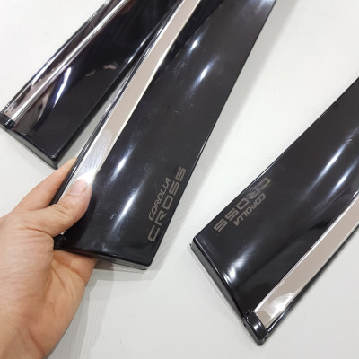 Vè Che Mưa Chỉ Mạ Cho Xe Toyota Corolla Cross 2020