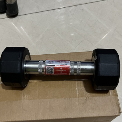 Tạ tay bọc cao su Iron Grip 10kg 1 quả T THIEN TRUONG SPORT 