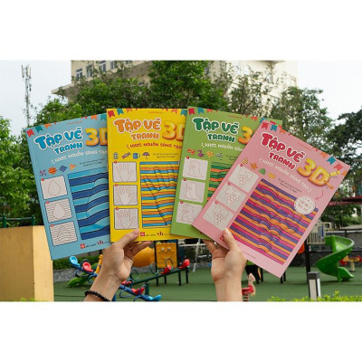 Tập vẽ tranh 3D, khơi nguồn sáng tạo