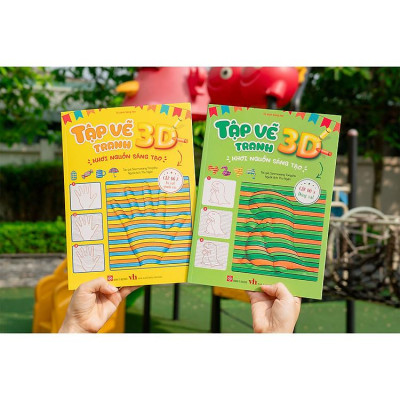 Tập vẽ tranh 3D, khơi nguồn sáng tạo