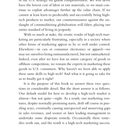 Crossing the Chasm
