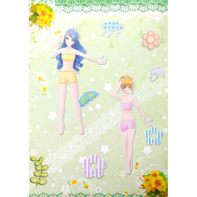 Dán hình trang phục công chúa 6 - Công chúa kiêu sa 65N