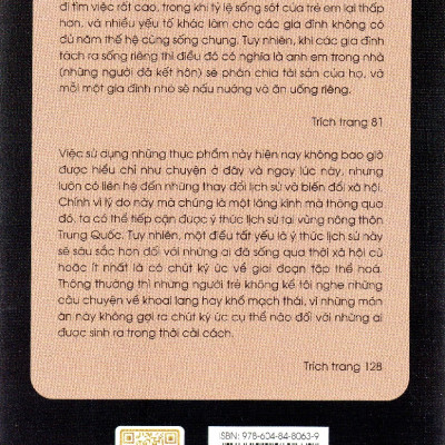 Ellen Oxfeld - Đắng cay và ngọt bùi - Nông thôn Trung quốc trong quá trình đô thị hóa và kinh tế thị trường
