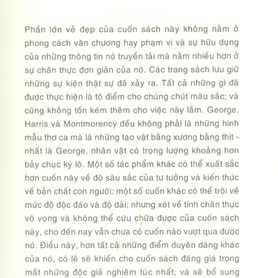 Ba Gã Cùng Thuyền (Chưa Kể Con Chó)