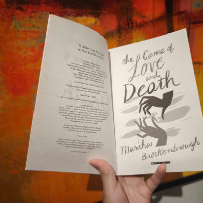 Sách - The Game of Love and Death by Martha Brockenbrough - Fantasy / Fiction in English