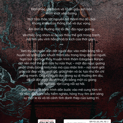 Sách Địa Ngục Gương | Trinh Thám Kinh Dị | Văn Học Kinh Điển | Edogawa Ranpo | San Hô Books