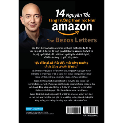 Sách 14 Nguyên Tắc Tăng Trưởng Thần Tốc Như Amazon