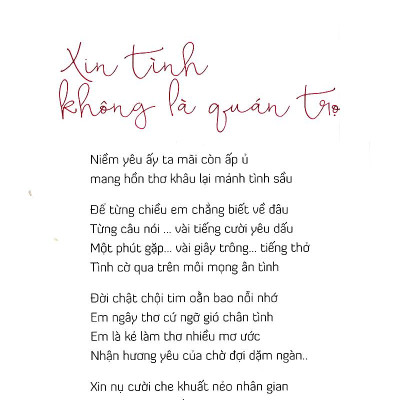 Tình Yêu Và Nỗi Nhớ
