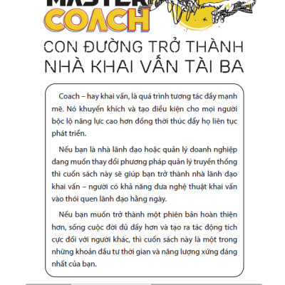 The Master COACH: Con Đường Trở Thành Nhà Khai Vấn Tài Ba -  đưa nghệ thuật khai vấn vào thói quen lãnh đạo hằng ngày