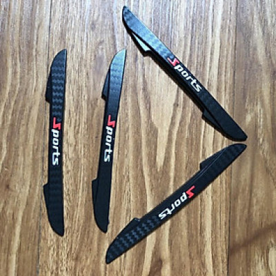 Bộ 4 miếng cao su dán cánh cửa xe Chống va đập Logo SPORT