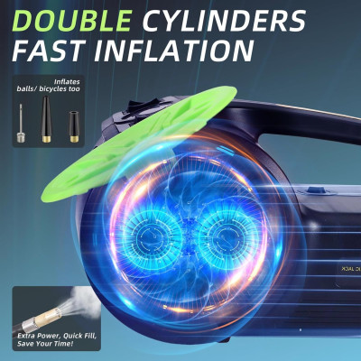 Quà Tặng Kèm - Bộ nâng kích gầm điện, kiêm máy bơm lốp có chế độ cài đặt áp suất lốp tự ngắt. Thương hiệu Đức - ROGTZ, Bảng điều khiển kỹ thuật số cao cấp TY-003 - Hàng Nhập Khẩu