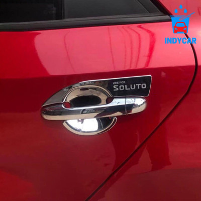 Tay Nắm, Hõm Cửa Xe Kia Soluto 2019-2020-2021 Mja Crom