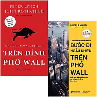 Combo Sách Trên Đỉnh Phố Wall + Bước Đi Ngẫu Nhiên Trên Phố Wall (Bộ 2 Cuốn)
