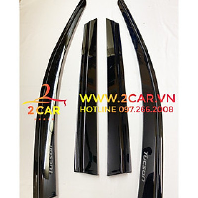 Vè Che Mưa Xe Hyundai TUCSON 2022 - 2023 nhựa đen cao cấp