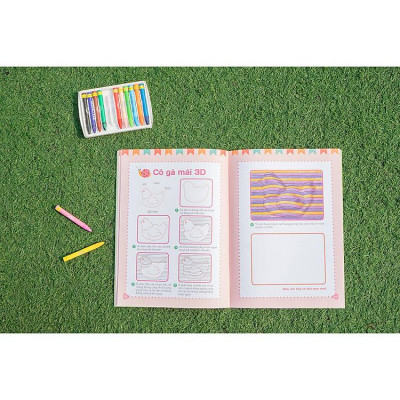 Tập vẽ tranh 3D, khơi nguồn sáng tạo