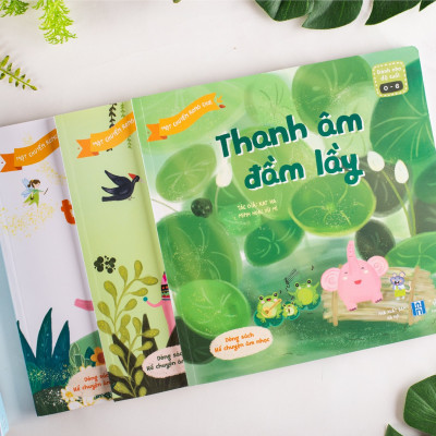 Combo Sách Kể Chuyện Âm Nhạc - Bộ "MỘT CHUYẾN RONG CHƠI" (Kèm Quà Tặng và App Cảm thụ âm nhạc CreMusic) - Sách Thơ & Âm Nhạc Cho Bé Mầm Non 0-3 4-5-6 Tuổi