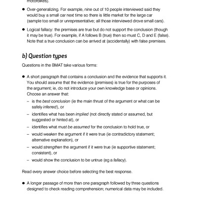 How To Master The BMAT: Unbeatable Preparation For Success In The Biomedical Admissions Test