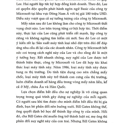Chiêu Bài Quản Lý Vàng Của Bill Gates