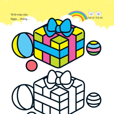 Bé Tập Tô Màu - Từ Cơ Bản Đến Nâng Cao - Những Sắc Màu Kỳ Diệu 2