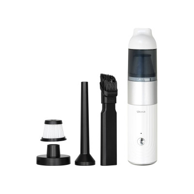 Máy hút bụi và thổi bụi ô tô UCAR mini bộ lọc HEPA 13, pin sạc tiện lợi, hút mạnh cho phụ kiện ô tô