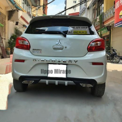 Lippo Mitsubishi Mirage mẫu độ sau xe  lắp chung